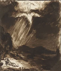 Studie von Jakobs Traum, nach Aert de Gelder