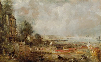 Die Eröffnung der Waterloo-Brücke, ca. 1829-31