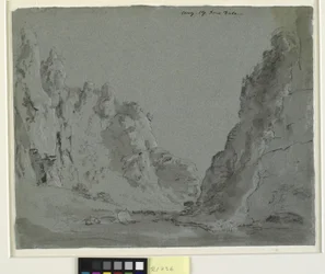 Tal Landschaft. Dove Dale