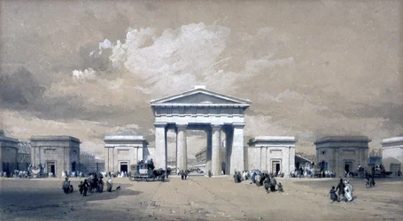 Euston Arch, April 1838