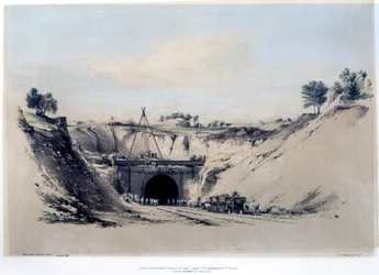 Watford Tunnel, Hertfordshire, 6. Juni 1837