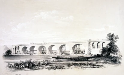 Wolverton Viadukt, August 1837