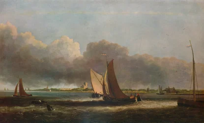 Blick auf die Maas, ca. 1799