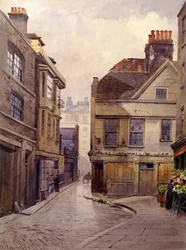 Bartholomew Close, London, 1889