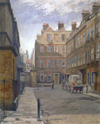 Gough Square, London, 1881