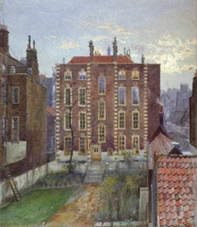 Haus in der Austin Friars Street, City of London, 1881