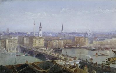 London Bridge und die City of London, 1892