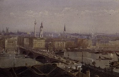 London Bridge mit dem Monument