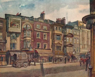 Nr. 412-418 Strand, Westminster, London, 1887 1926