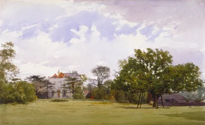 Seitenansicht des Turmhauses, Lambeth, London