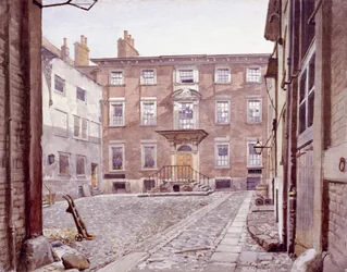 Sir Christopher Wrens Haus, Botolph Lane, London, 1886