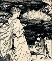 Die Königin des magischen Fadens, ca. 1900