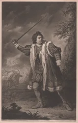 David Garrick als Richard III