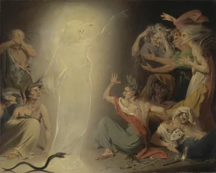 Der Geist von Klytaimnestra weckt die Furien