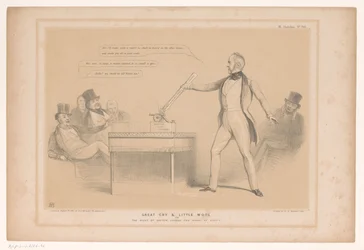 Karikatur mit Lord Palmerston