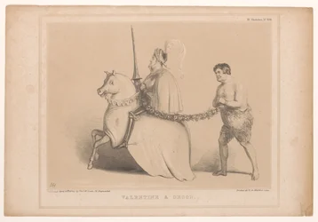Karikatur mit Premierminister Robert Peel und Daniel O