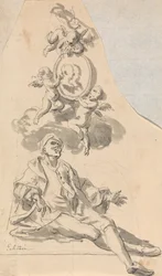 Entwurf für ein Grabdenkmal