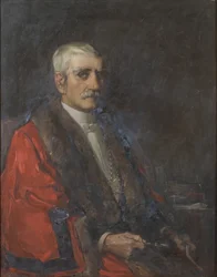 Porträt von Stadtrat George Harkus J.P.