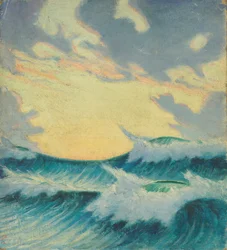 Meereslandschaft, spätes 19. Jahrhundert - mittleres 20. Jahrhundert