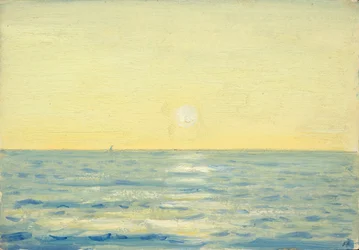 Meereslandschaft von der 