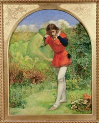 Ferdinand von Ariel gelockt, 1849-50