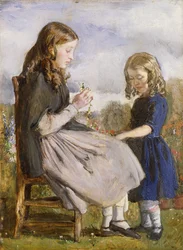 Girlandenweber, ca. 1846