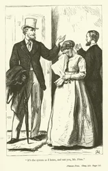Illustration für Phineas Finn von Anthony Trollope