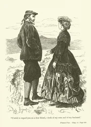 Illustration für Phineas Finn von Anthony Trollope