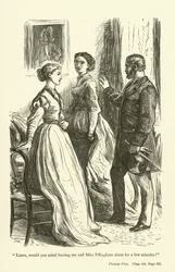 Illustration für Phineas Finn von Anthony Trollope