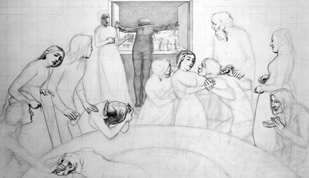 Der Vorabend der Sintflut, ca. 1850