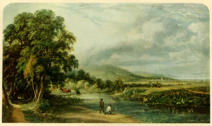 Lachsangeln, 1844, 1946