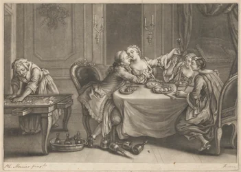 Der verlorene Sohn mit Dirnen