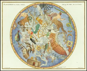 Planisphere des Etoiles Australes
