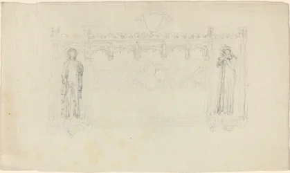 Entwurf für das Simcoe-Denkmal, Exeter Cathedral