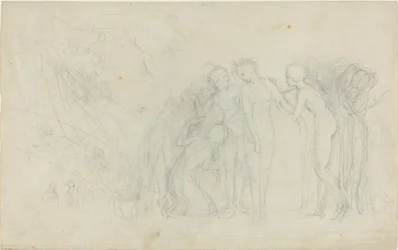 Gruppe weiblicher Figuren