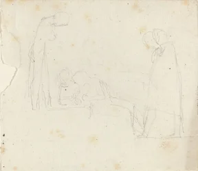 Gruppe von fünf Figuren