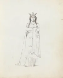 Mrs. Siddons als Constance