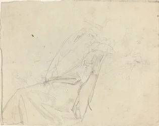 Blatt mit Studien (recto und verso)