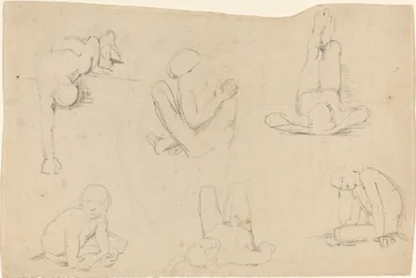 Studien einer männlichen Figur