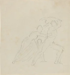 Studie für "Die Wut des Athamas"