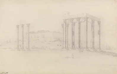 Tempel des Jupiter, Athen