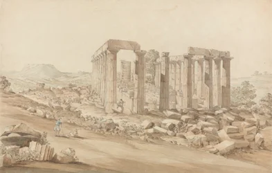 Der Tempel des Apollo Epicurius in Bassai, Phigalea