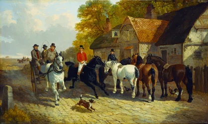 Auf dem Weg zur Barnet-Messe