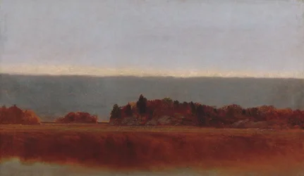Salzwiese im Oktober, 1872