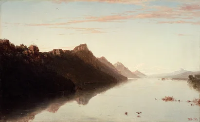 Blick auf den oberen Mississippi