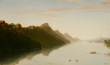 Blick auf den oberen Mississippi