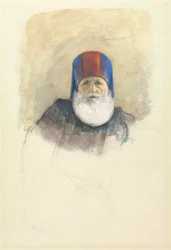 Studie für Mehmet Ali Pascha, ca. 1844