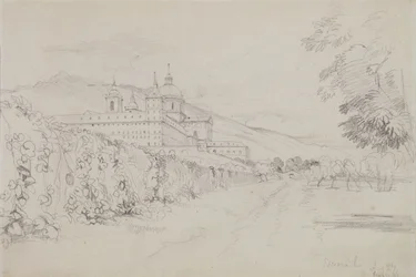 Der Escorial, Madrid, 1832