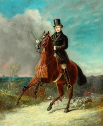 Der Prinzgemahl zu Pferd, 1841