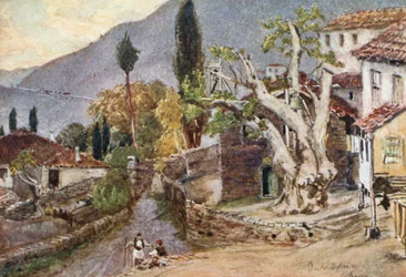 Andritsaena. Der Ruheplatz für den Tempel des Apollo in Bassae